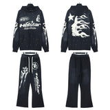 HS Hoodie And Pants Two-Piece Set
