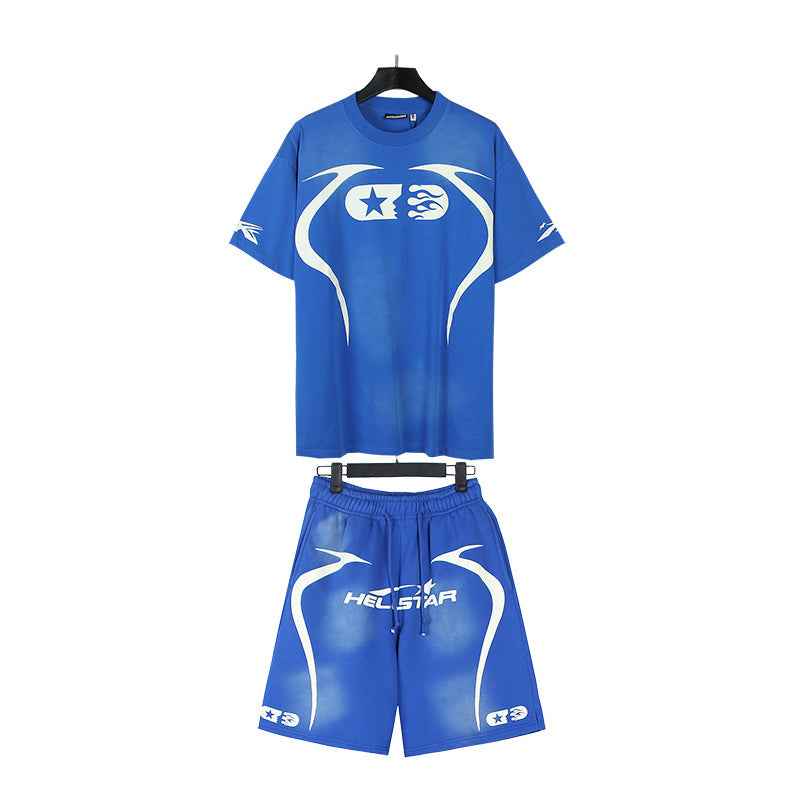 HS T-Shirt And Shorts Two-Piece Set
