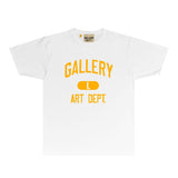 Gallery Dept T Shirt Retro Printed Loose Short-Sleeved Shirt