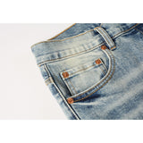 Purple Brand Jeans Pure Cotton High Street Trend #9095