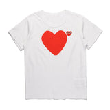 CDG Be Kind T Shirt T-shirt round Neck Short Sleeve Love