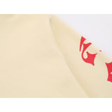 Godspeed Hoodie Spring and Autumn GOD Skull Letter Pattern Printed Hooded Sweater