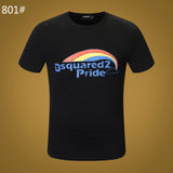 Dsq2 T Shirt Casual Sports Printed Short Sleeve Summer Men