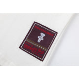 Travis Scott T Shirts x Mitchell x Ness Texas Longhorns Hand-Drawn collaboration short-sleeve