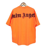 Palm Angels T Shirts Letter Short Sleeve T-shirt Men and Women Loose Half Sleeve