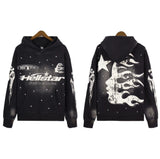 Hellstar Hoodie Retro Distressed Loose