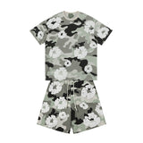 Denim Tears T shirt & Shorts 2 Piece Set Camouflage