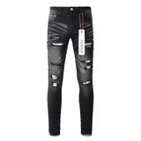 Purple Brand Jeans Pure Cotton High Street Trend