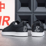 Louboutin-style red bottom shoes menclletter breathable sneakers all year roundcasual shoes casual plain fashiontrendy sneakers fleece-lined shoes