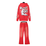 HS Hoodie And Pants Two-Piece Set