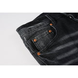 Purple Brand Jeans Pure Cotton High Street Trend #9027