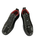 Louboutin-style red bottom shoes guangzhou classycl red bottom shoes men's shoes red black patent leather mencasual bright panel shoes fashion business shoes accessible luxury