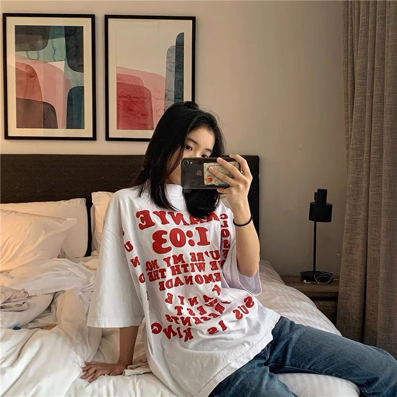 Jesus Is King T Shirt Cpfm Kanye Loose Men's Short Sleeve T-shirt Women