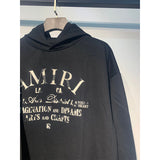 Amiri Hoodie High Street Fashion Prints