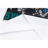 Synaworld T Shirts central cee Classic Coin Letter Print Casual Loose T-Shirt