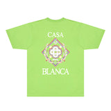 Casablanca T Shirts Fashion Print Street