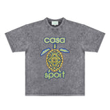 Casablanca Distressed T-Shirt