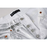 Purple Brand Jeans Pure Cotton High Street Trend #9110