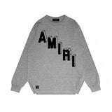 Amiri Long Sleeved Shirt Printed Trendy Pure Cotton