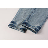 Purple Brand Jeans Pure Cotton High Street Trend #9016