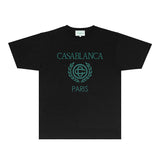 Casablanca T Shirts Fashion Print Street