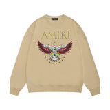 Amiri Sweatshirt Printed Trendy Pure Cotton