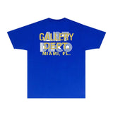 Gallery Dept T Shirt Retro Printed Loose Short-Sleeved Shirt