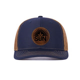 Trendy flat brimmed hat breathable for men and women