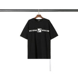 We11 Done T Shirts Men's and Women's Same Loose Letter Printing