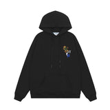 OFF WHITE Hoodie Trendy Street Style Personalized Cotton