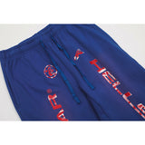 HS Pant Retro Printed Loose Autumn and winter