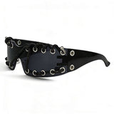 Trendy punk glasses retro