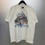 SAINT MICHAEL Vintage T Shirt Summer Wars x GEEKS RULE Short Sleeve