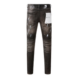 Purple Brand Jeans Pure Cotton High Street Trend #9030