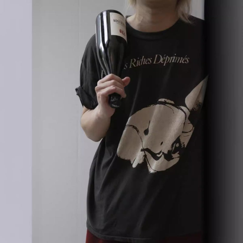 ERD T Shirts Melancholy Rich Second Generation Enfants Sleeping Woman Avatar