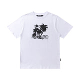 Palm Angels T Shirts Printed Short Sleeve T-shirt Men and Women Half Sleeve