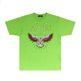 Amiri T Shirts Printed Trendy Pure Cotton