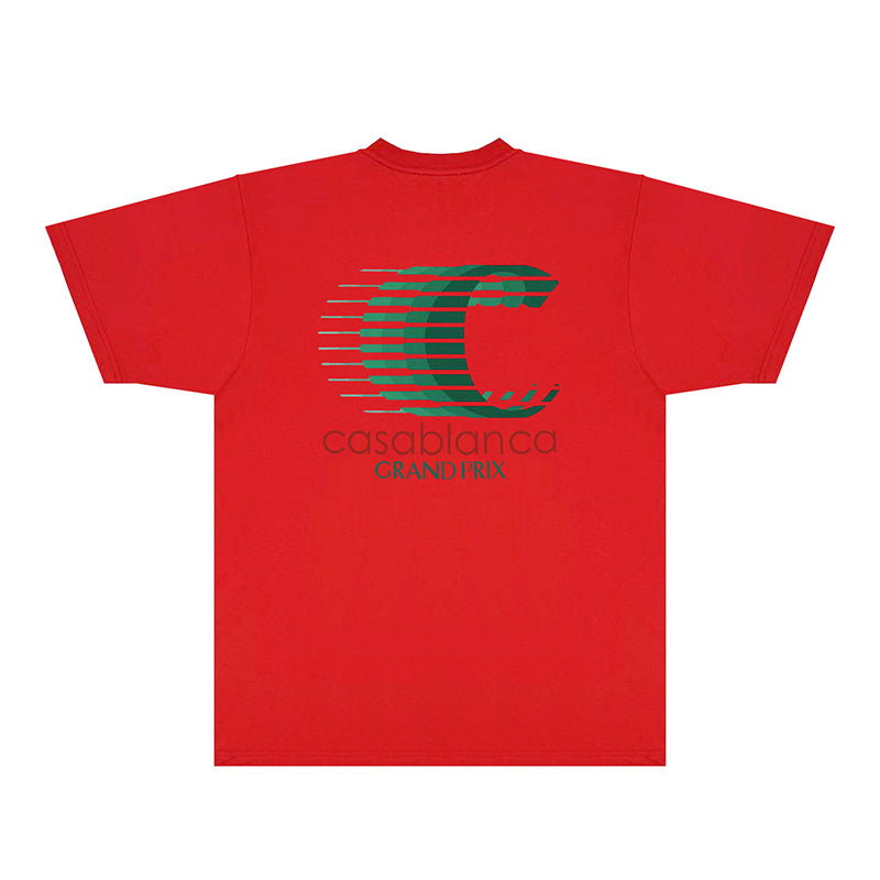 Casablanca T Shirts Fashion Print Street