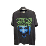 Marilyn Manson T Shirt Marilyn Manson Vintage Short Sleeve