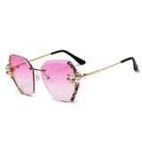 Trendy punk glasses sunshade uv protection
