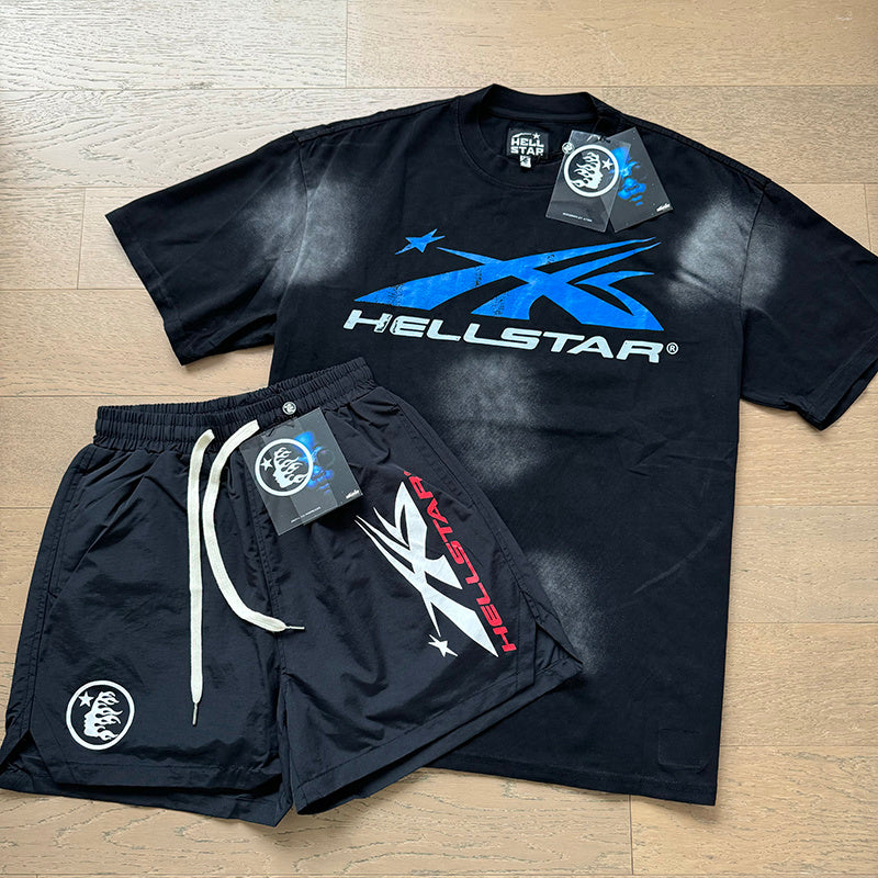 HS T-Shirt And Shorts Two-Piece Set