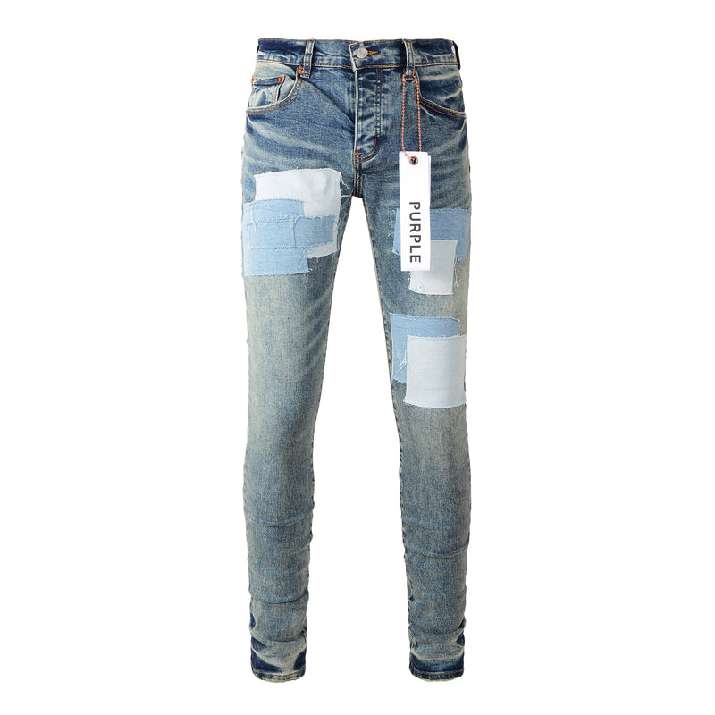Purple Brand Jeans Pure Cotton High Street Trend #9015