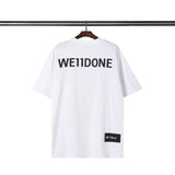 We11 Done T Shirts Oil Painting Poster Graffiti T-shirt Men and Women