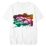 Stranger Things T Shirt Stranger Summer Cartoon Print Loose T-shirt Men and Women