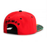 Trendy flat brimmed hat shade
