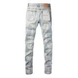 Purple Brand Jeans Pure Cotton High Street Trend #7017