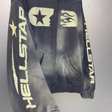 HS Hoodie Retro Printed Loose Autumn and winter