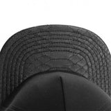 Trendy flat brimmed hat pure blank blank light board
