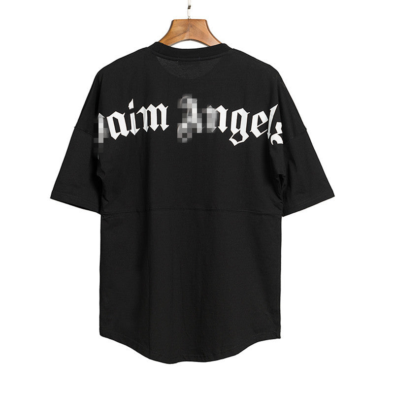 Palm Angels T Shirts Short Sleeve Men's and Women's Loose T-shirt