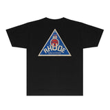 Rhude T Shirts Printed Trendy Pure Cotton
